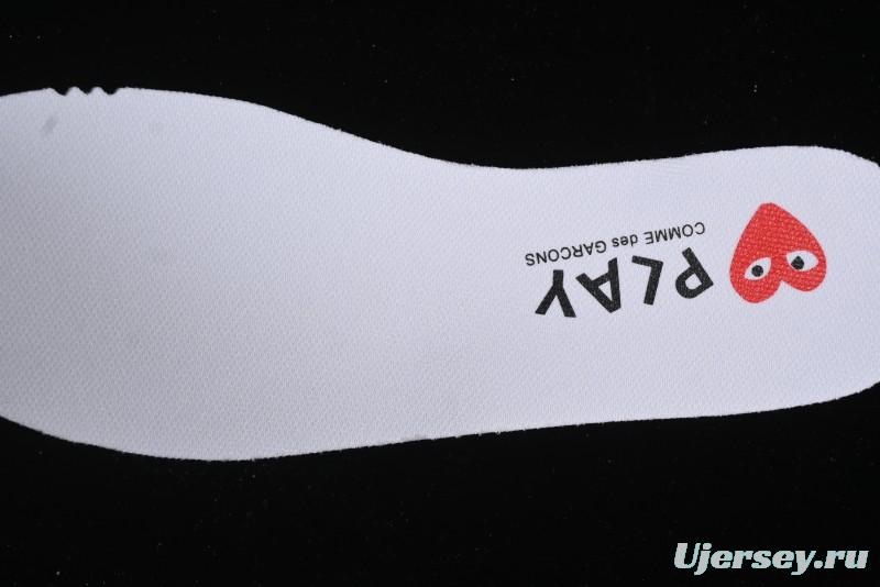 Nike SB Dunk Low Comme des Garcons Collaboration - Off-White Blue Swoosh Anniversary Custom Low-Top Casual Sneakers - KK1888-008