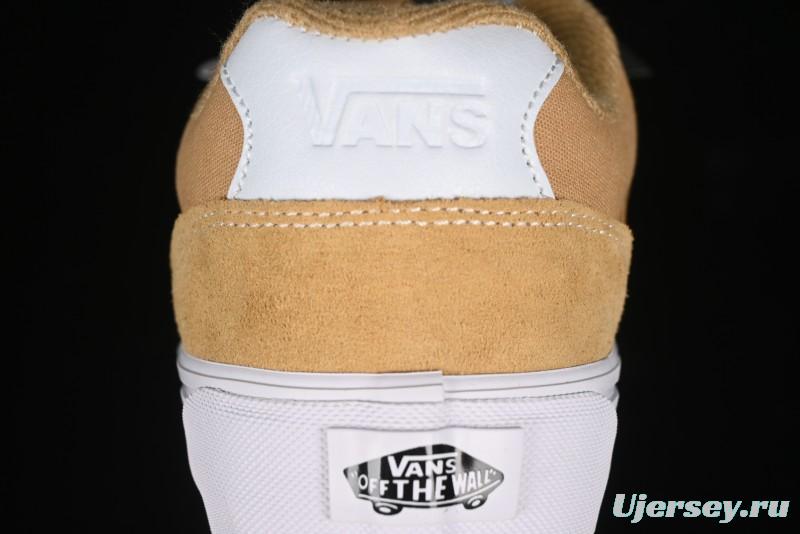 Vans Chukka Push Low-Top Skate Shoes in Beige with Slip-Resistant Sole - VN000CZW4MG