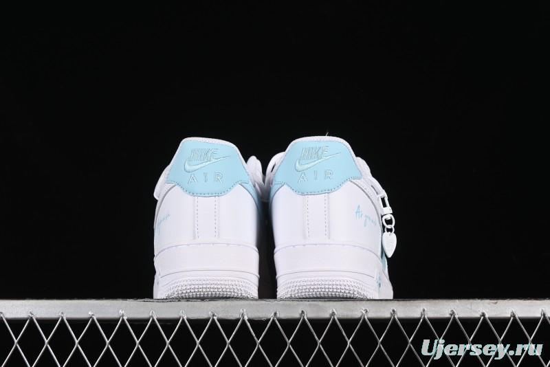Nike Air Force 1 '07 Low Custom Anime Themed Spray Painting Romantic Whisper Casual Sneakers - ZH0316-028