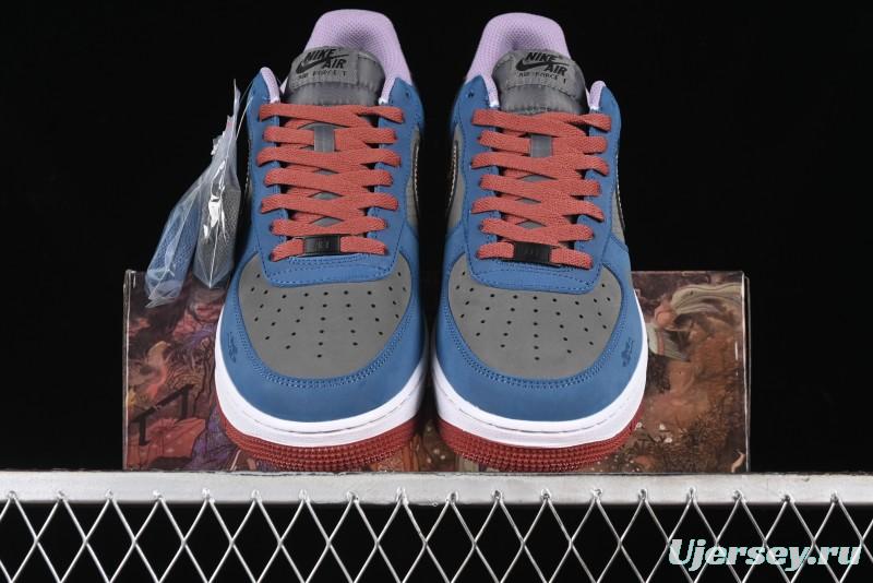 Nike Air Force 1 '07 Low Black Myth Wukong Collaboration Casual Sneakers - AF2434-109