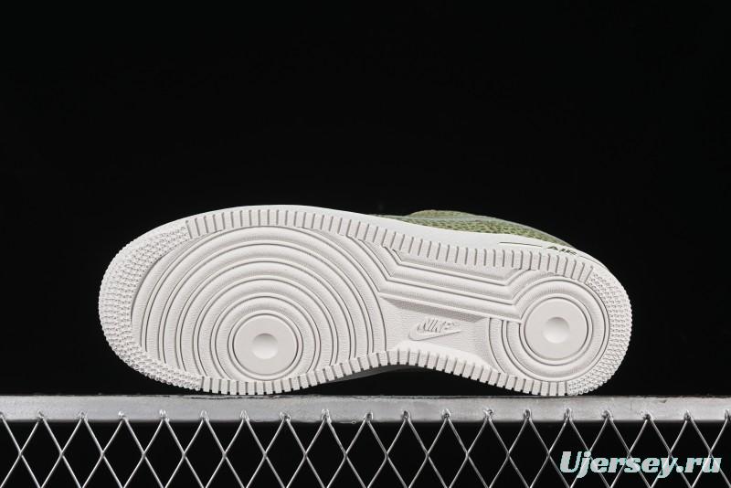 Nike Air Force 1 '07 Low Casual Sneakers with Full-Length Air Cushion - FV6519-200