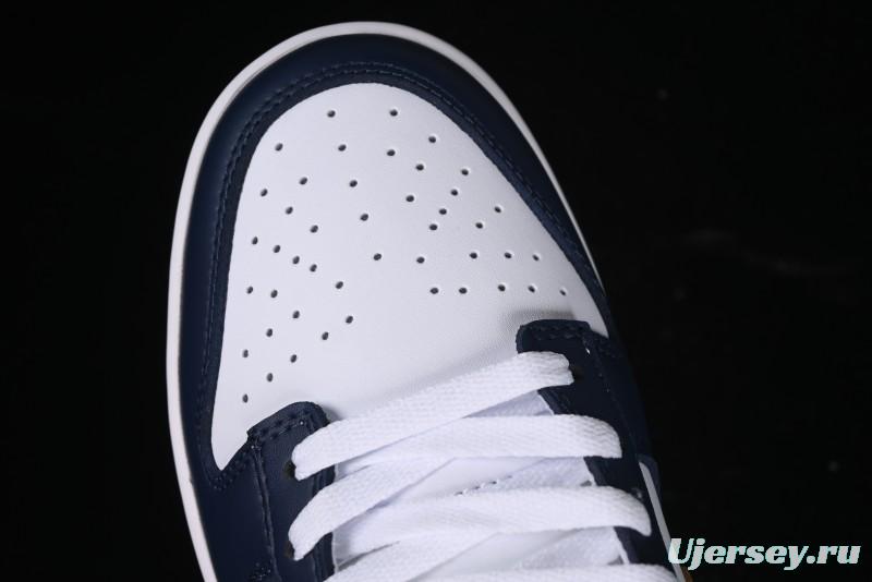 Nike Dunk Low SB Skateboarding Shoes in Black/White/Gold Colorway - FB9109-111