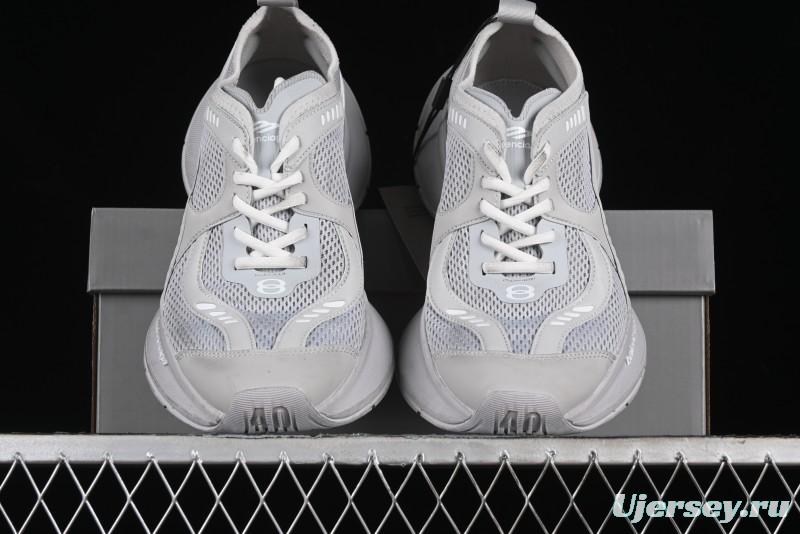 Balenciaga Circuit Lightweight Distressed Print Round-Toe Fashion Casual Shoes - WFLGY1010