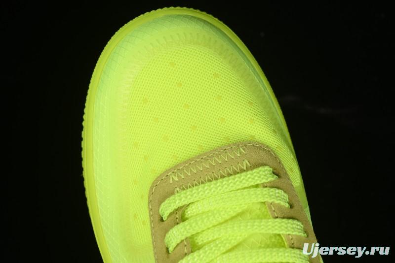 Nike Off White x Air Force 1 Low OW Transparent Yellow Sneakers - AO4606-700
