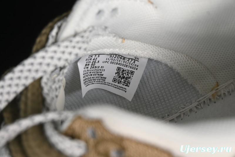 Nike SB Dunk Low Gucci Collaboration - Yellow Denim with Subtle Pattern and White Swoosh Anniversary High-End Custom Low-Top Casual Sneakers - SJ2068-273