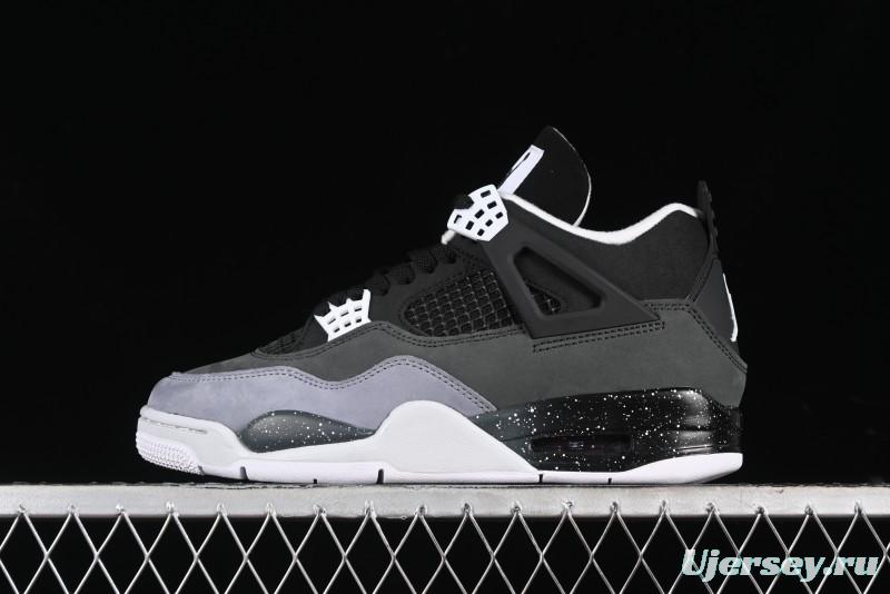 Nike Air Jordan 4 Retro Basketball Shoes Fear Pack - FQ8138-002
