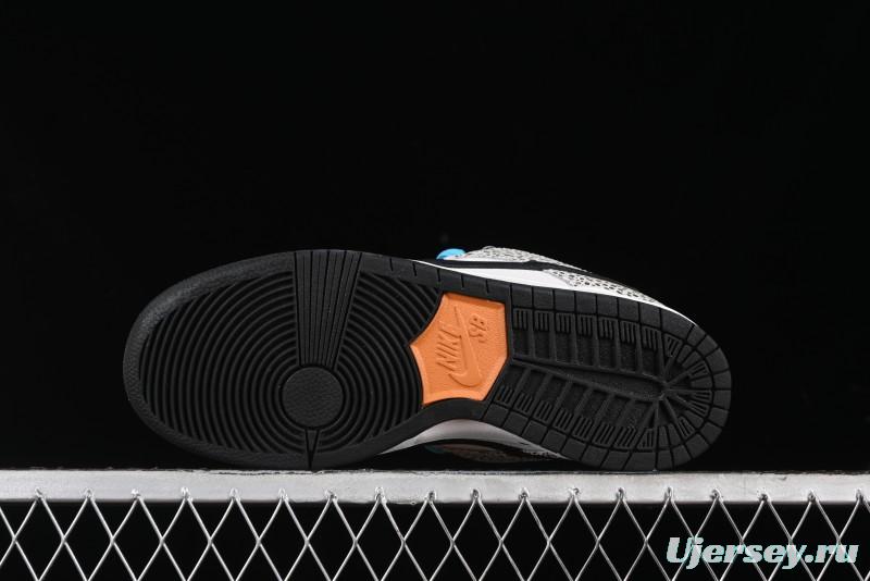 Nike SB Dunk Low Pro Electric Skateboarding Shoes - FZ1233-002