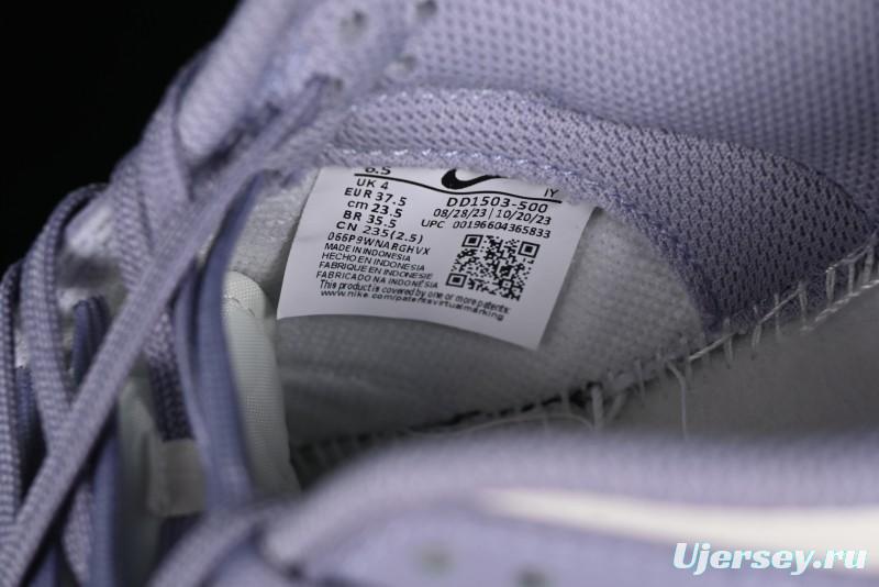 Nike SB Dunk Low White Blue Pink SB Shattered Backboard Casual Skate Shoes - DD1503-500