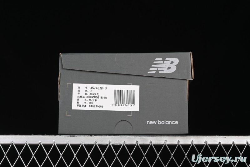 New Balance 574 Series Retro Casual Running Shoes - U574LGFB