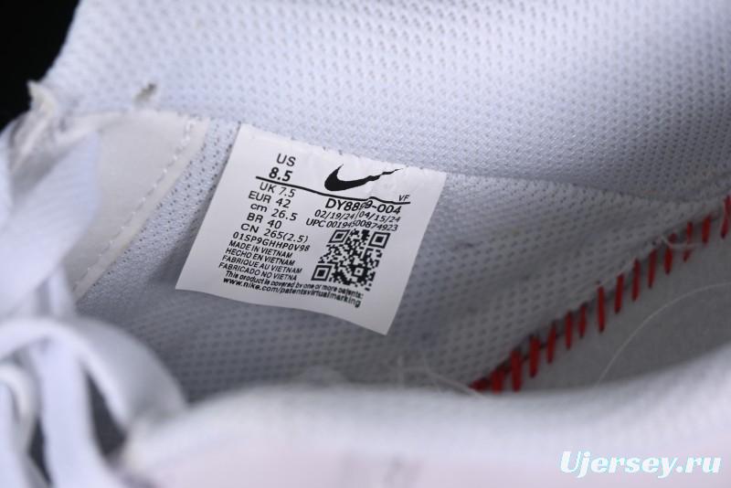 Nike Air Force 1 '07 Low Casual Sneakers with Anime-Inspired Light Gray Purple Spray Paint Design - DY8899-004