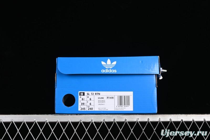 Adidas Originals SL 72 RTN Retro Running Shoes with Ecotex Tongue and EVA Midsole - IJ1282