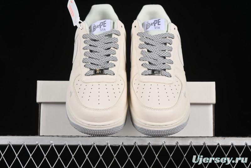 Nike Air Force 1 '07 Low Bape Collaboration - Off-White Starry Sky FG6688-104