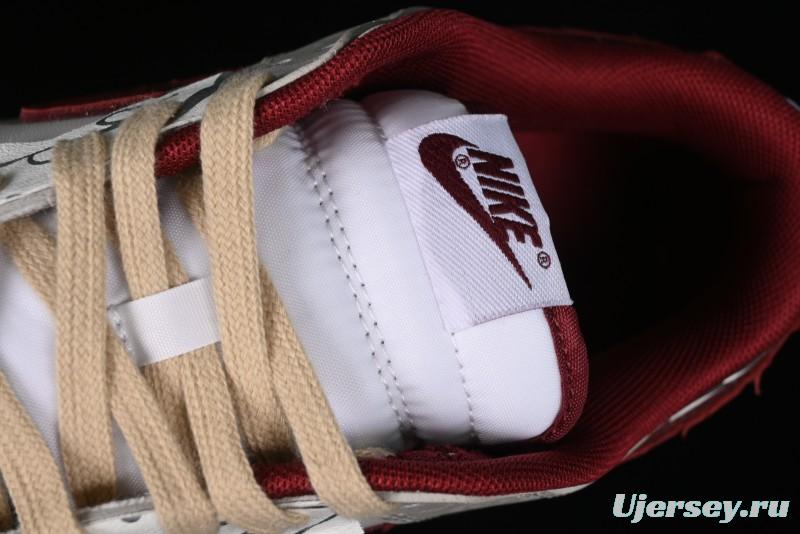 Nike Dunk Low Panda Prank CNY Year of the Dragon Limited Edition Team Red SB Low Top Casual Skate Shoes - DD1391-601