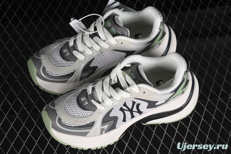 New York Yankees MLB Bigball Chunky Curve Thick Sole Casual Sneakers - 3ARNSPL4N50GRS