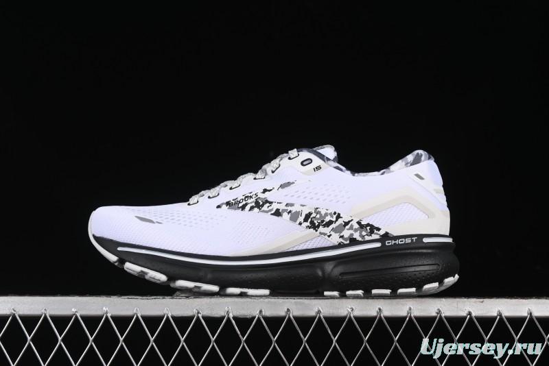 Brooks Ghost 15 Running Shoes with DNA LOFT V2 Cushioning and Breathable Air Mesh - 1103931D149