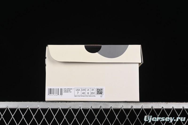 Nike Travis Scott x Fragment Design x Air Jordan 1 Low OG SP Sneakers - JH6088-702