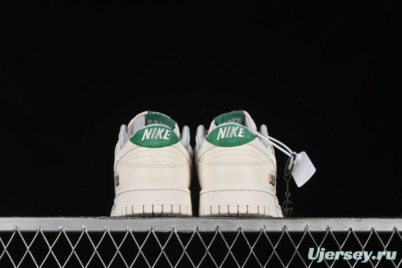 Nike SB Dunk Low Gucci Collaboration - Anniversary High-End Custom Low-Top Casual Sneakers - KK1688-051