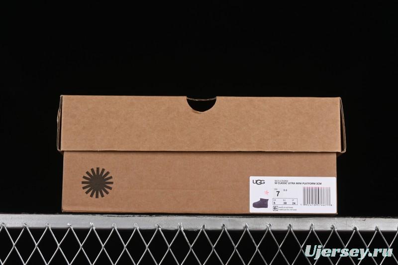 UGG Classic Ultra Mini Platform 3CM Wool Blend Mini Short Boots - 1135092