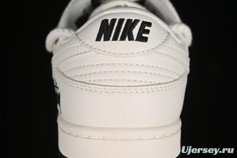 Nike SB Dunk Low Stussy Anniversary Custom Low-Top Casual Sneakers - SJ2068-276