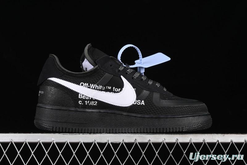Nike Off White x Air Force 1 Low OW Transparent Black - AO4606-001