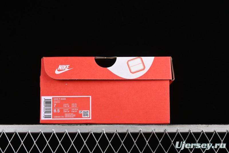 Nike P-6000 Prm Retro Casual Sneakers with Lightweight Design - CD6404-101