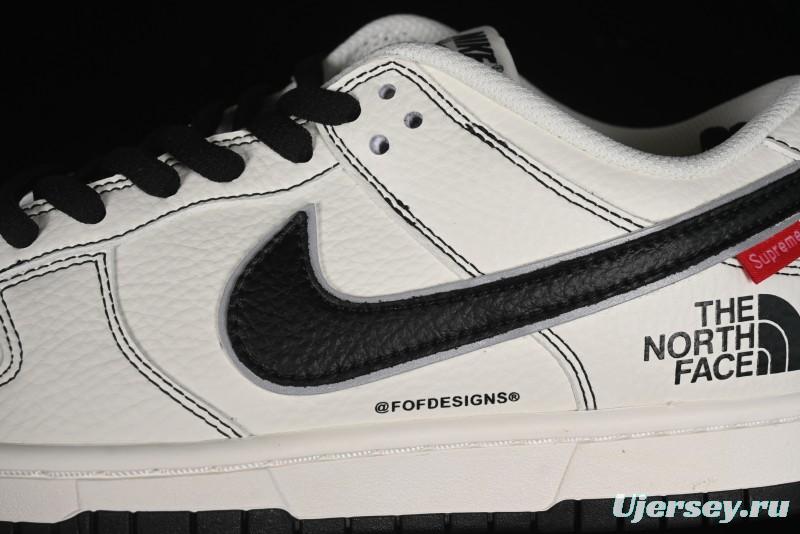 Nike SB Dunk Low Supreme x The North Face Low-Top Casual Skateboarding Shoes - BM0234-501