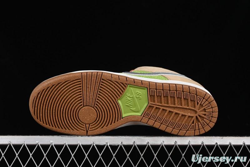 Nike SB Dunk Low Casual Skate Shoes with Escargot-Inspired Vanilla Garlic Butter Colorway - FQ7585-200