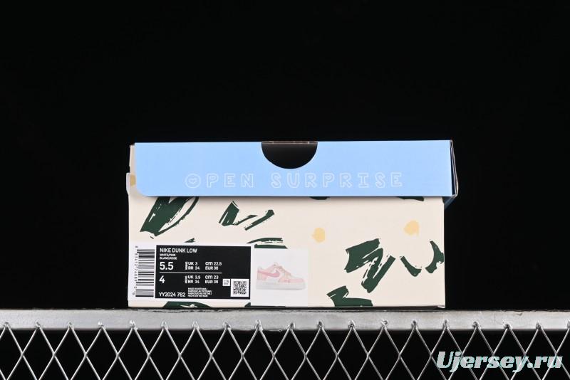 Nike Air Force 1'07 Low Casual Sneakers with Cuddle Bear Design - YY2024-762