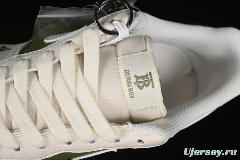 Nike Air Force 1 '07 Low Burberry Collaboration - Off White Mint Green Low Top Casual Sneakers - BB8588-221
