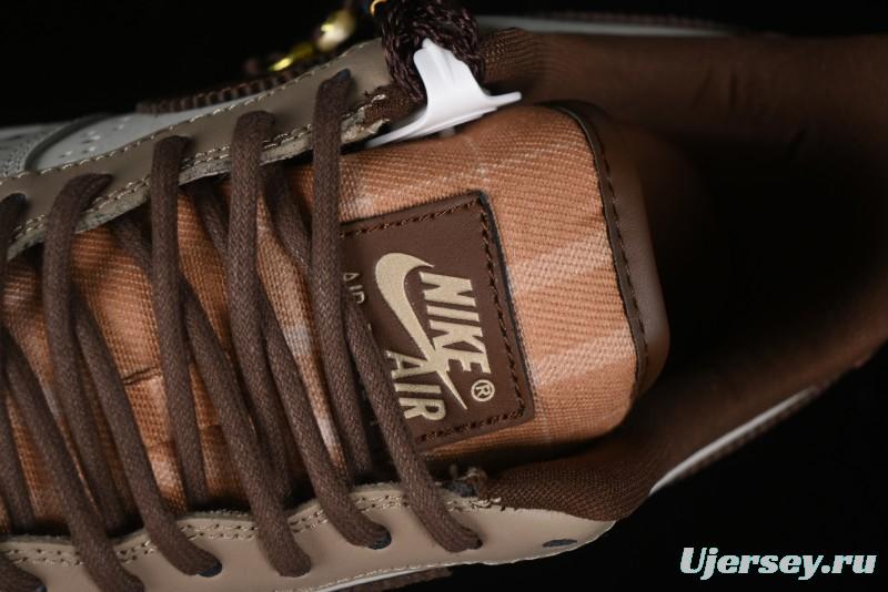 Nike Air Force 1 '07 Low Sun Black Myth Wukong Painting Leisure Sneakers - FV3202-122