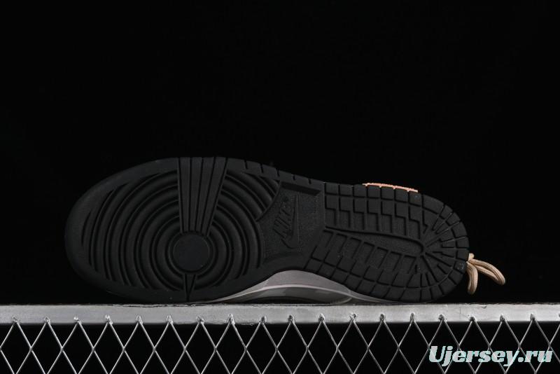 Nike Dunk Low Panda Prank Summer Theme Love Khaki Pudding Milk Tea SB Strap Low-Top Casual Sneakers - CW1590-100