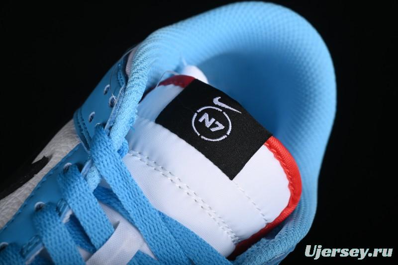 Nike Dunk Low Next Nature "N7" SB Casual Skate Shoes with Vibrant Color Blocking - HJ9088-488