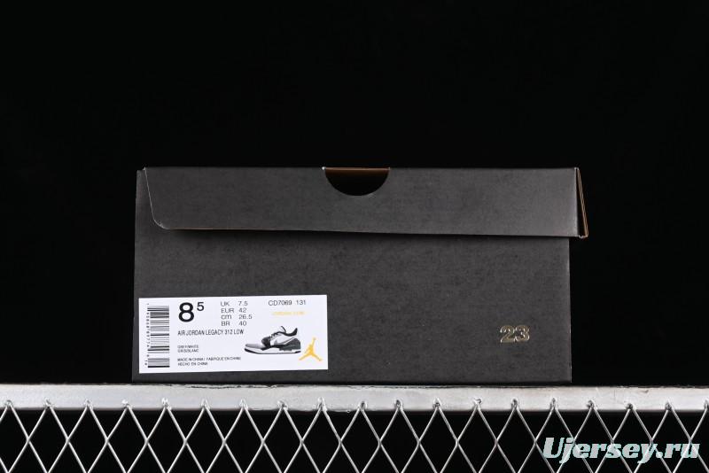 Nike Air Jordan Legacy AJ312 Low Top Sneakers with Triple Strap Design - CD7069-131