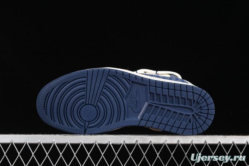 Nike Travis Scott x Fragment Design x Air Jordan 1 Low OG SP AJ1 Bape Collaboration - SJ0086-133