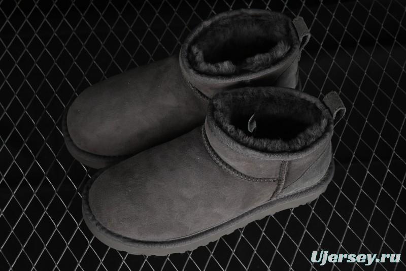 UGG Classic Ultra Mini Short Boots with Genuine Australian Shearling and TREADLITE Outsole - 1116109