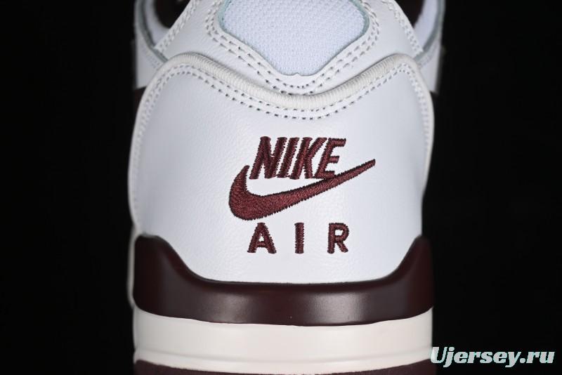 Nike Air Flight 89 Low Basketball Shoes with Air Cushion Technology - FQ8256-100