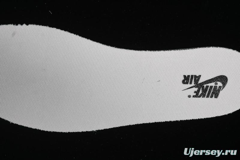 Nike Travis Scott x Fragment Design x Air Jordan 1 Low OG SP AJ1 Gucci Collaboration - Black Grey Pattern Low Top Casual Sneakers - XY2688-117