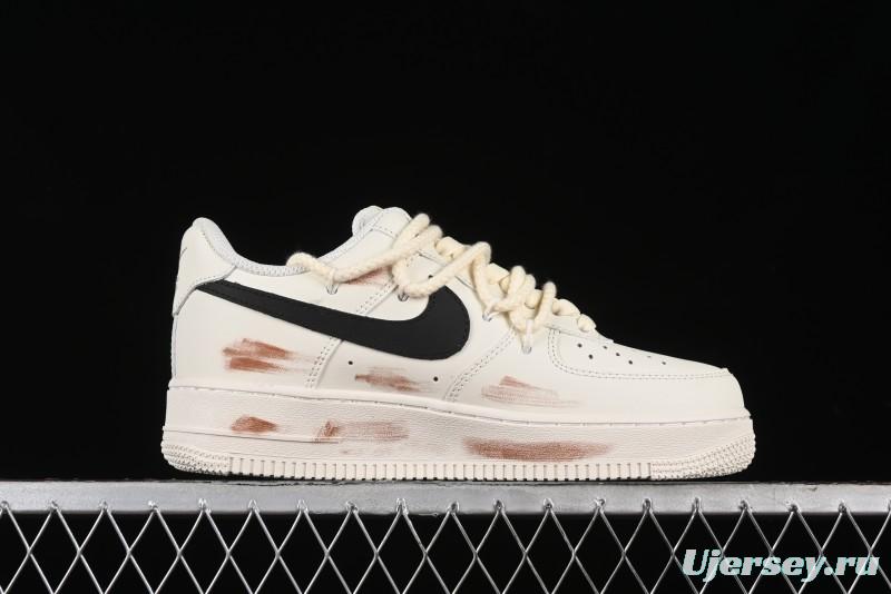 Nike Air Force 1 '07 Low Deconstructed Strap Casual Sneakers - CX6951-153