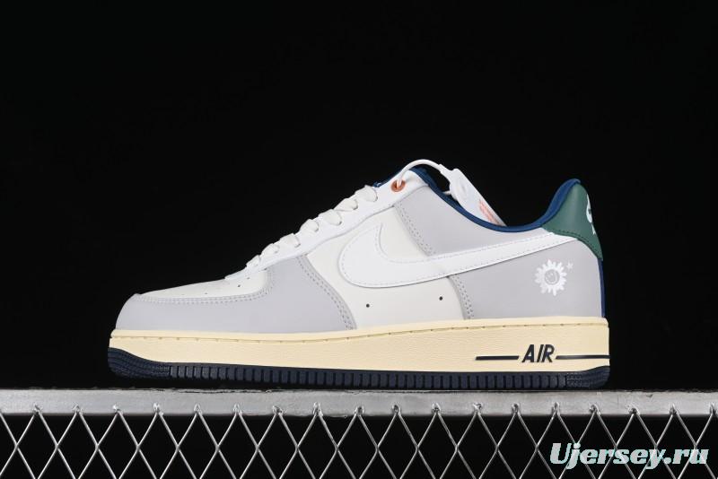 Nike Air Force 1 '07 Low Casual Sneakers with Full-Length Air Cushion - HM3721-111