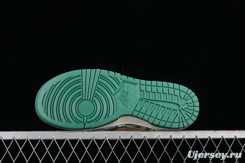 Nike SB Dunk Low Chinese New Year Limited - Azure Dragon Anniversary High-End Custom Low-Top Casual Sneakers - XP3802-331