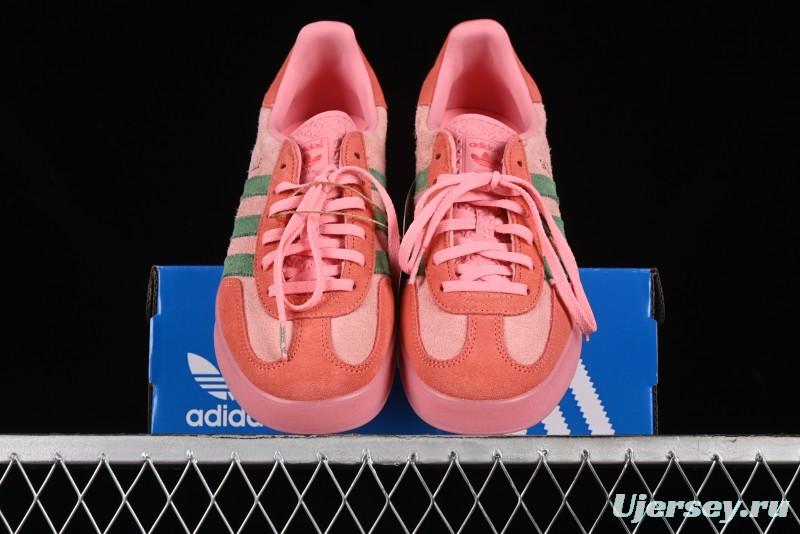 Adidas Originals Gazelle Indoor Retro Casual Slip-Resistant Wear-Resistant Low-Top Sneakers - IG6782