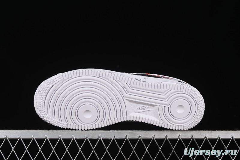 Nike Air Force 1 '07 Low Black Myth Wukong Custom Spray Paint Gift Box Low-Top Casual Sneakers - ZH0316-043