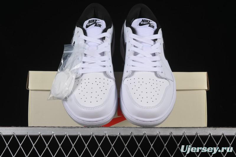 Nike Air Jordan 1 Low '85 Metallic Black White Blue - FB9933-102