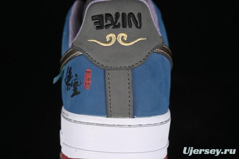 Nike Air Force 1 '07 Low Black Myth Wukong Collaboration Casual Sneakers - AF2434-109