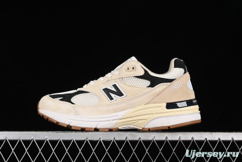 New Balance Made In USA M993 Series Classic Retro Casual Running Shoes - U993WS