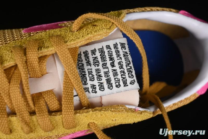 Stussy x Nike Roshe Run LD-1000 Comfortable Versatile Non-Slip Durable Waffle Low-Top Casual Running Shoes - FQ5369-700