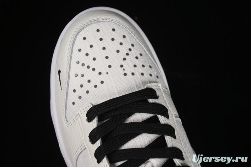 Nike SB Dunk Low Violent Bear Collaboration - Woven Black Swoosh Anniversary Custom Low-Top Casual Skate Shoes - KK1888-005