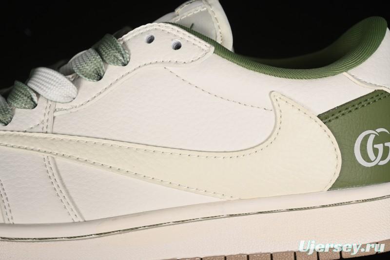 Nike Travis Scott x Fragment Design x Air Jordan 1 Low OG SP AJ1 Low-Top Casual Sneakers - XY2688-105