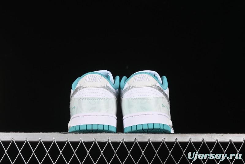 Nike Dunk Low Panda Prank Special Edition Heartbeat Email Mint SB Low Top Casual Skate Shoes - DV0833-102