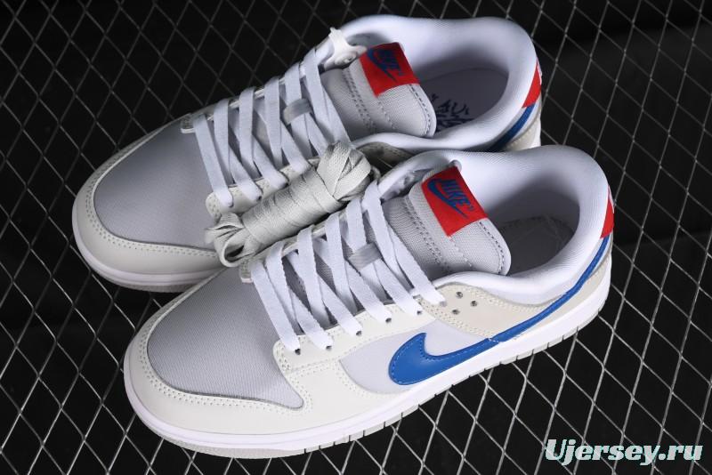 Nike Dunk Low SB Silver Surfer Skateboarding Shoes with Metallic Silver Upper - HF0391-001